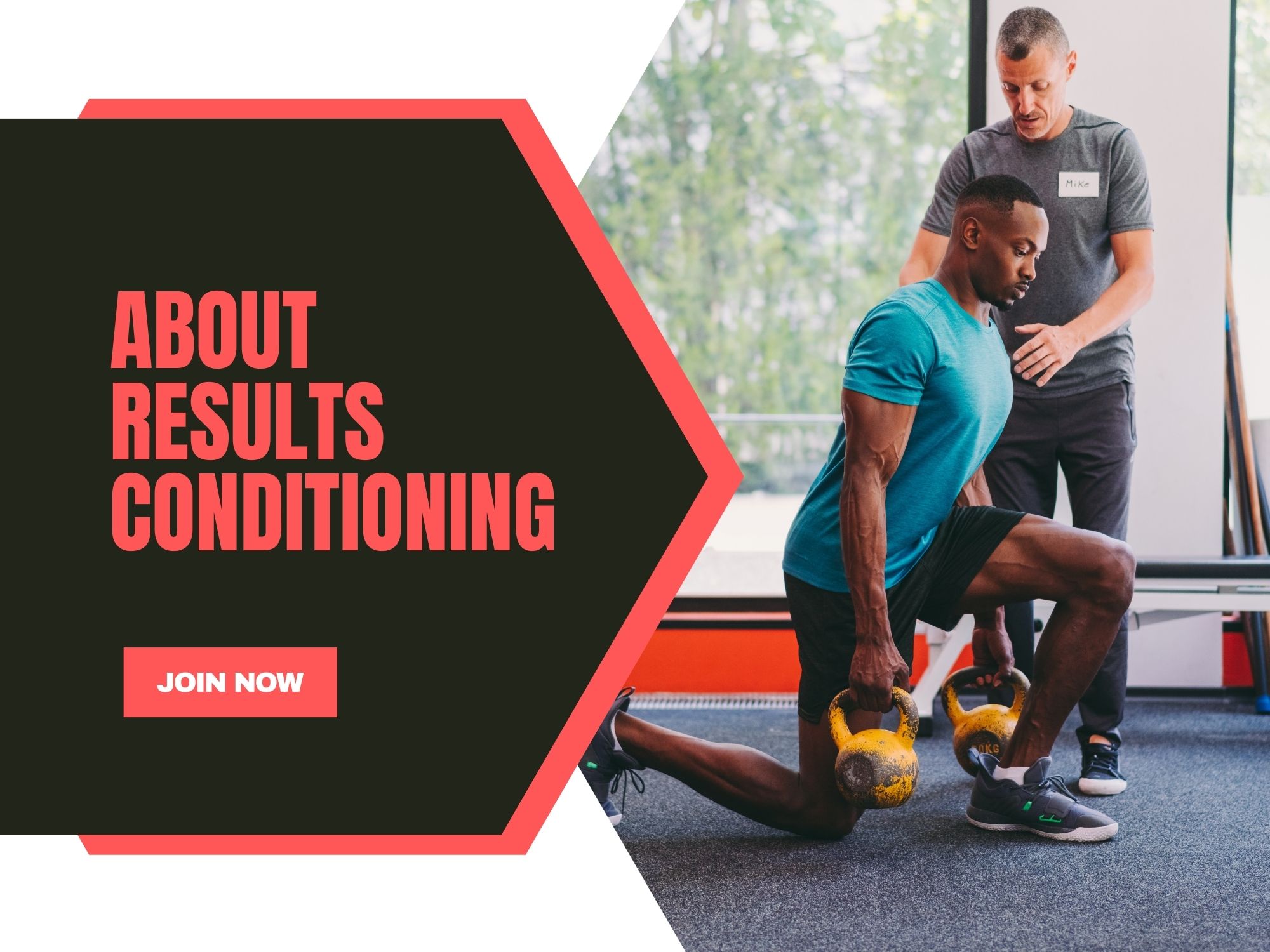 a personal trainer with a client